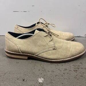 Original Penguin Men's Waylon Beige Canvas‎ Sneakers Casual Shoes Size 13M US
